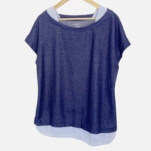 Lane Bryant Tunic layered top 14/16